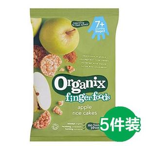 Organix欧格妮小食苹果米饼 7月+ 50g X5