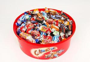 英国玛氏Mars Celebrations巧克力什锦婚庆节日礼盒680g内含8种口味*7盒