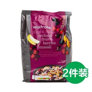 Waitrose水果浆果营养早餐1kgX2
