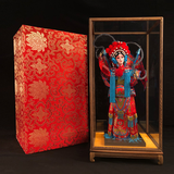 工艺品中国风特色出国礼品送老外北京娟人京剧娃娃人偶摆件纪念品